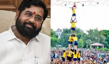 Shinde government decision: Sports status given to Dahi Handi; Govindas will get jobs