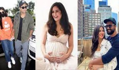 Katrina Kaif spotted outside clinic amid news of pregnancy, husband Vicky Kaushal also seen