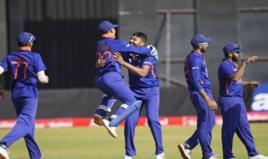 India Beat Zimbabwe By 13 Runs In The 3rd ODI