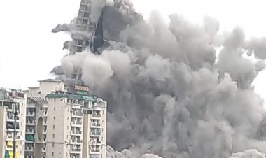 Companies of India and South Africa together demolished the twin tower of Noida; Won many awards for demolishing
