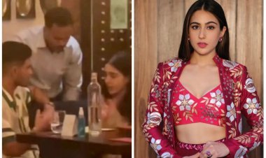Sara Ali Khan is dating this cricketer! Why are fans surprised after seeing the photos of their dinner date?