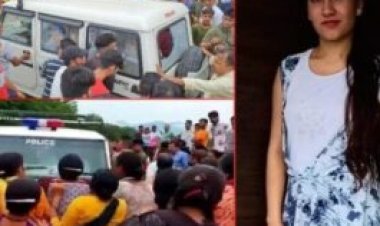 Ankita's father stopped the funeral, raised questions on the action of the bulldozer and the post-mortem report