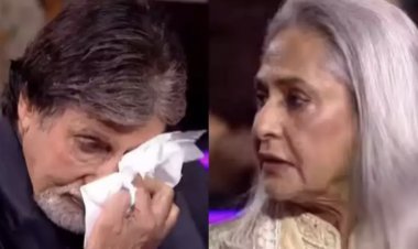 Jaya Bachchan said such a thing that Amitabh Bachchan cried in front of everyone!