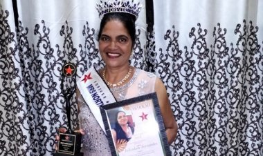 Mrs India 2022 Felicidade Fernandes state winner title from Goa