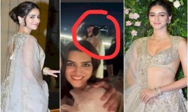 Ananya Pandey Was Seen Spending Time With This Actor At A Diwali Party, This Picture Is Going Viral