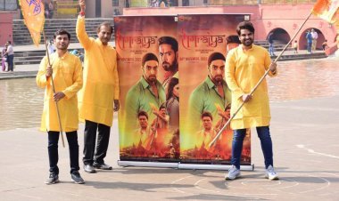 Ramrajya’s team visited  Ayodhya and Banaras  prior to the release