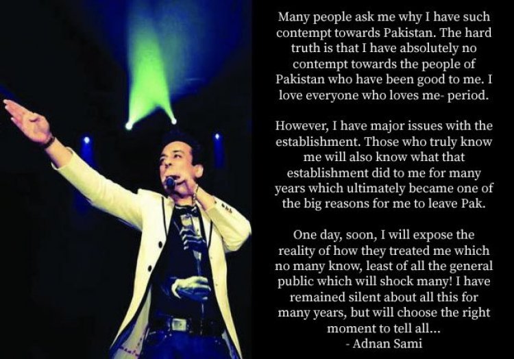 What happened with Adnan Sami in Pakistan? Said - I have been silent for many years, now I will tell everyone...