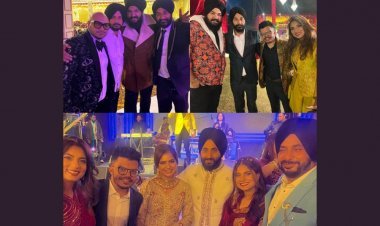 Dj Hardik & Dj Rink played in a Biggest Star Studded Celebrity Family wedding of SPEED RECORDS
