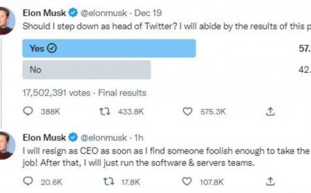 Elon Musk's big announcement: I will resign from the post of Twitter CEO soon!