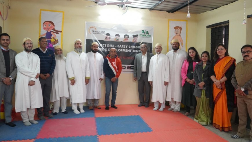 Project Rise Early Childhood Care & Development Centre launched to support vulnerable children at Sanjay Colony Slum