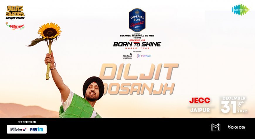 ‘Born To Shine’ tour: Diljit Dosanjh to bid adieu to 2022 with a bash in Jaipur