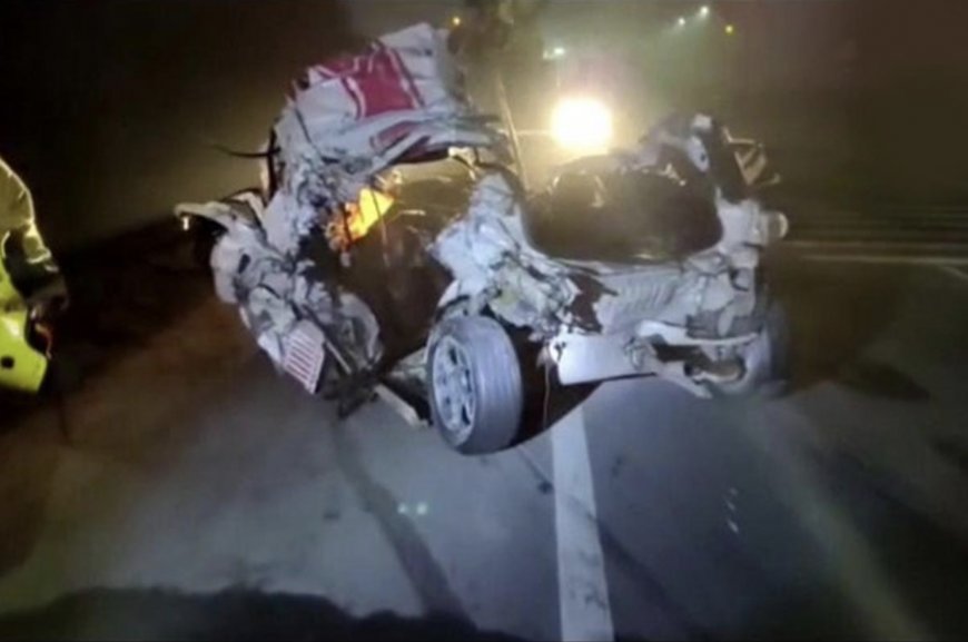 Horrific accident in Cuddalore, Tamil Nadu, 5 people of the same family died in a collision of 6 vehicles          