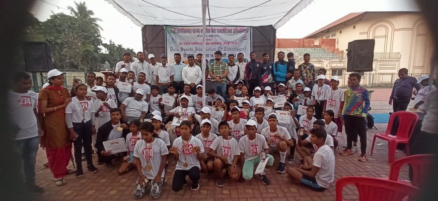Kabirdham first in state-level Paralympic athletics competition, host Raipur third