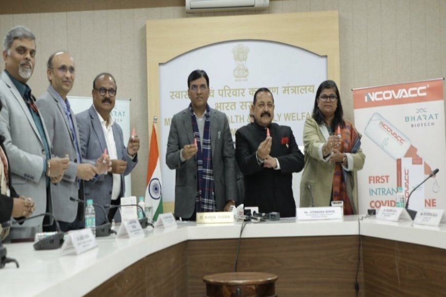 Bharat Biotech's Nasal Covid Vaccine iNCOVACC launched on Republic Day, Health Minister said - this is proof of strong leadership