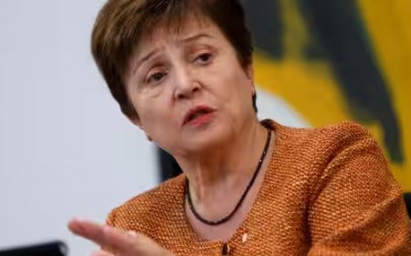 IMF Chief Georgieva Trims Optimistic Outlook on World Economy Amid Rising Inflation Concerns
