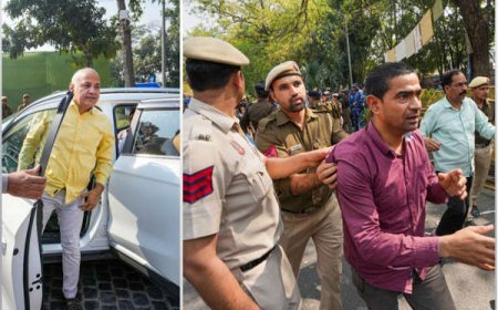 AAP's protest against Sisodia's arrest at BJP office at 12 o'clock, alert issued in Delhi