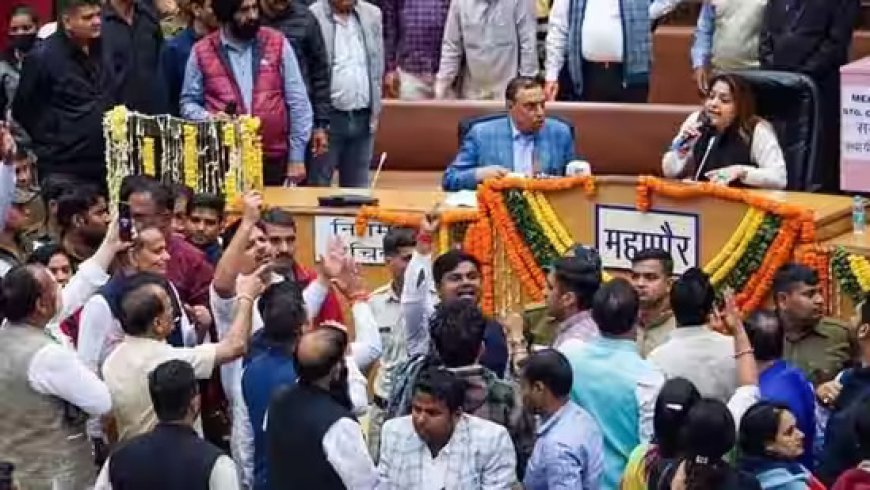 Another Ugly Brawl Highlights Dysfunction Within Delhi Civic Body