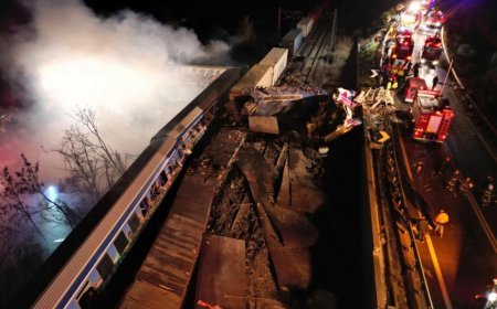 Big accident in Greece: fierce collision between train and freight train, 26 killed