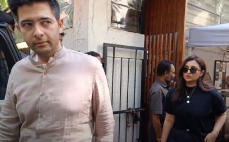 Raghav Chadha and Parineeti Chopra spark dating rumors as they're spotted enjoying lunch together after dinner date"