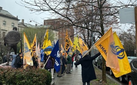 Khalistanis attack Indian journalist outside the embassy in Washington, abuses