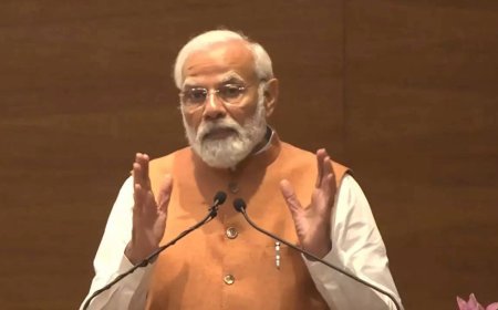 PM Modi lashed out at the opposition by inaugurating BJP's residential complex, 'save corruption campaign'