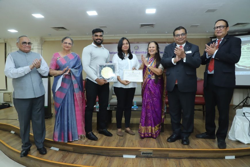 Genrobotics Receives Vocational Excellence Award from Rotary Club of Bombay Seaface