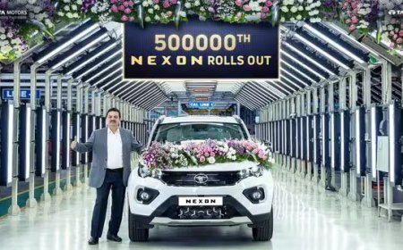 Tata Nexon achieves production milestone of five lakh units