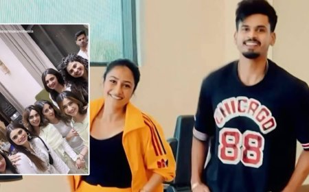 See Pictures of Shreyas Iyer at Iftaar Party with Yuzvendra Chahal's Wife, Dhanashree