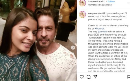 Who is this mystery girl whom Shah Rukh Khan invited for dinner, made pizza for her