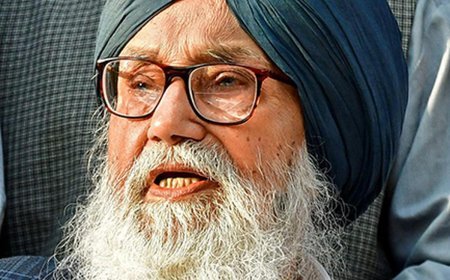Former Punjab Chief Minister Prakash Singh Badal Passes Away at 95