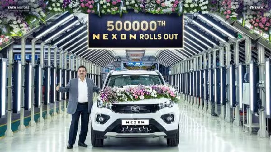 Tata Nexon achieves production milestone of five lakh units