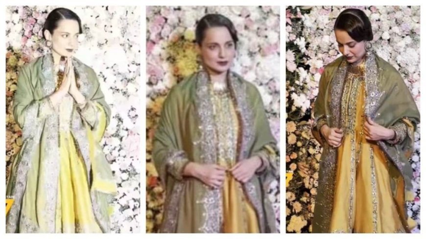 People were surprised to see Kangana Ranaut at Arpita Khan's Eid party, said - whom you curse everyday...