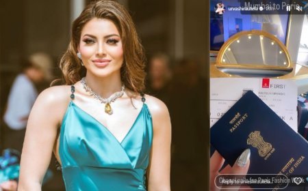 Urvashi Rautela Gets Stuck In Paris Amid Her Showstopper Duties at Paris Fashion Week Due to the Riots