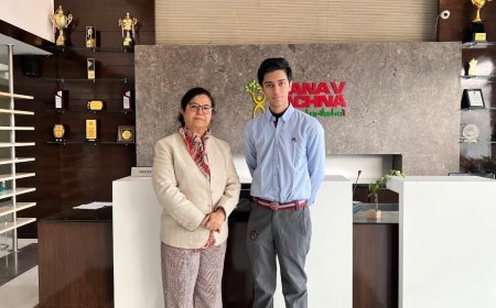 Manav Rachna International School, Charmwood's Kanav Saluja attains ALL INDIA RANK 2 in AILET 2024