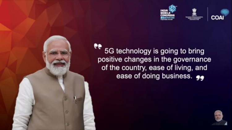 5G Launch: 5G era started in India, PM Modi launched service