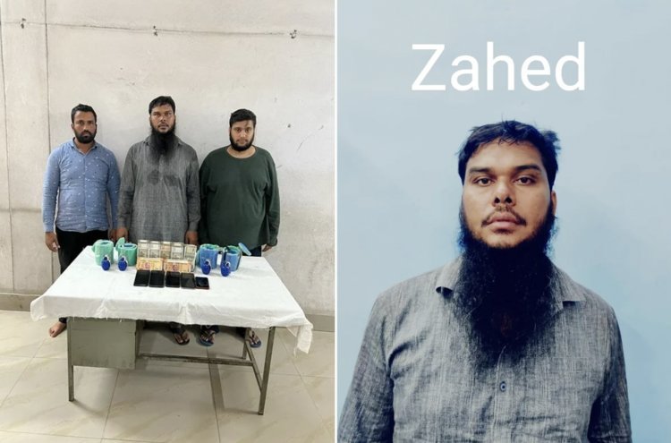 Conspiracy to spread terror in India at the behest of Pakistani masters, 3 terrorists arrested with grenades