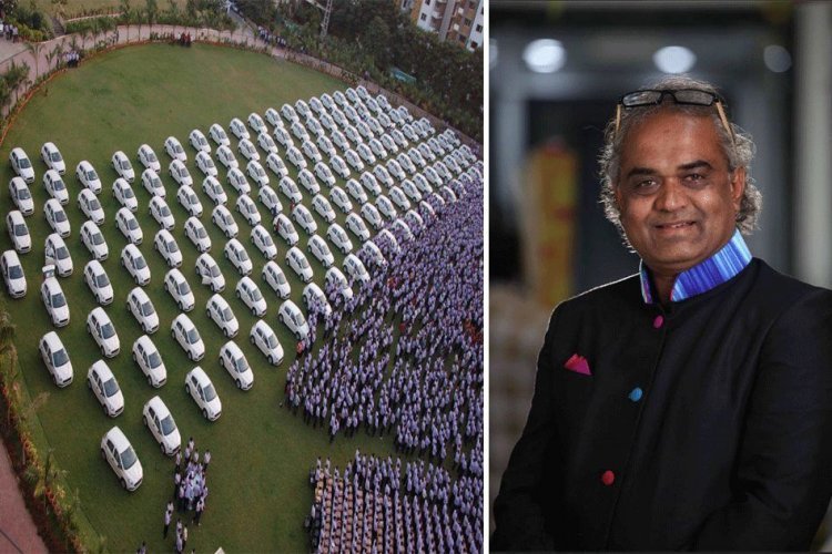 What is the plan of Surat-based diamond merchant Savji Dholakia, who gifted cars and flats to workers on Diwali this time?