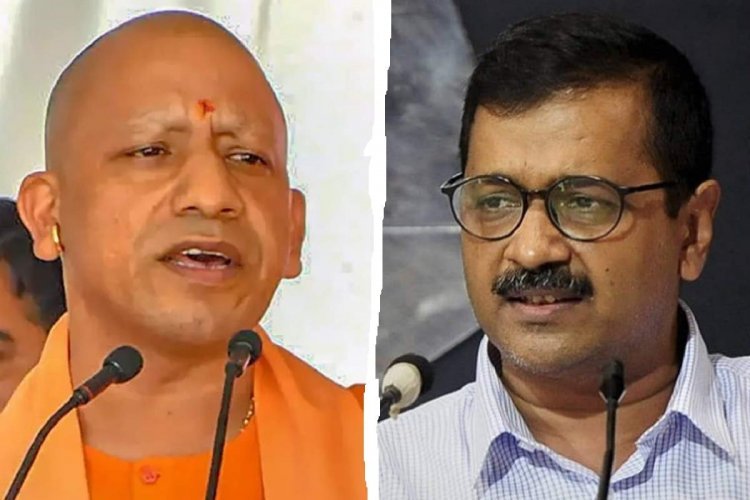 CM Yogi calls Kejriwal a 'sample', AAP's counterattack means BJP is losing Gujarat