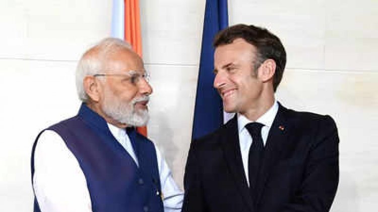 I trust 'my friend' PM Modi to build a peaceful, sustainable world: French President