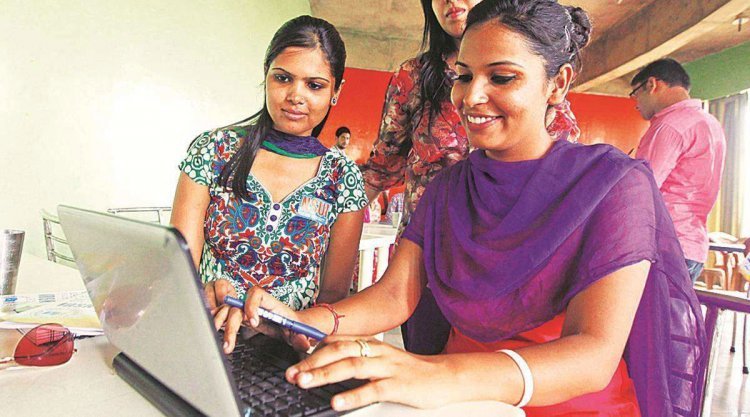 Only one-third of women in India have access to the Internet, the rural population is also far behind