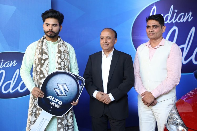 Maruti Suzuki India gifts Indian Idol – Season 13 contestant Navdeep Wadali a Maruti Suzuki Alto K10