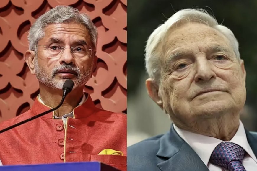 Jaishankar's befitting reply to George Soros said- 'Old, rich, capricious and dangerous'