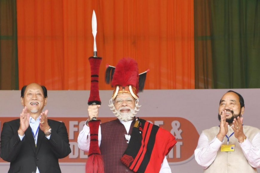 PM Modi said in Nagaland Dimapur - Government money used to reach the coffers of corrupt parties, not the public