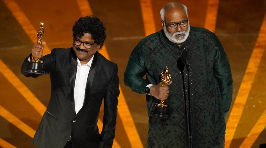 Oscar Awards Ceremony: 'Naatu Naatu' of 'RRR' won the Oscar Award in the Original Song category
