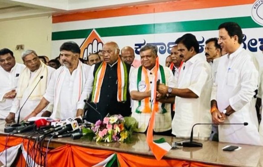 BJP Faces Discontent as Jagadish Shettar Joins Congress, Raises Concerns over Ticket Distribution and Party Control