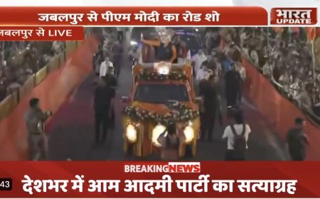 ‘देखो कौन आया, बीजेपी का शेर आया’, जबलपुर में PM Modi के रोड शो में उमड़ा जनसैलाब