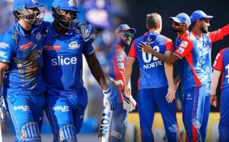 MI Vs DC:  मुंबई के बल्लेबाजों ने ठोक दिया दोहरा शतक, हवा में उड़ गए DC के गेंदबाज