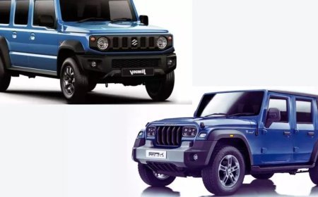 Maruti Jimny Vs Mahindra Thar : जानें किन 5 कारणों से Maruti Jimny है आगे!