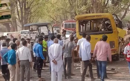 Haryana News: महेंद्रगढ़ में हुआ बड़ा सड़क हादसा, 6 बच्चों की हुई मौत, शिक्षा मंत्री ने दिया जांच के आदेश