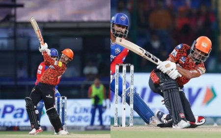 ट्रैविस-अभिषेक की आतिशबाजी, नटराजन के 'चौके' ने हैदराबाद को दिल्ली पर दिलाई बड़ी जीत